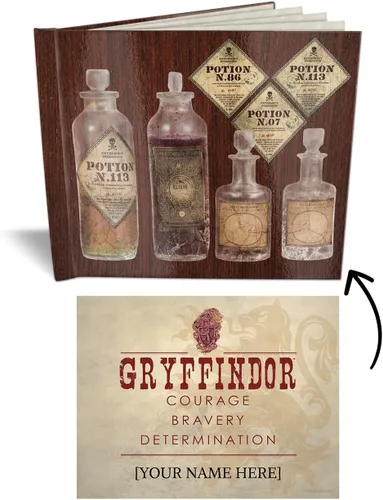 Miniatura 10 de Harry Potter - Marauder's Map Sketchbook - Contains Personalized Gryffindor Certificate and 5 Blank Parchment Papers - Officially Licensed