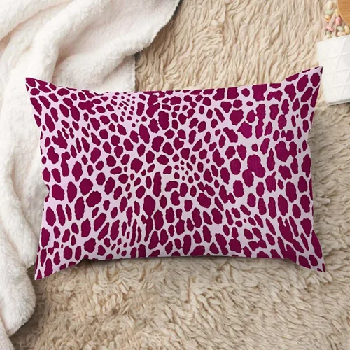 Miniatura 27 de ArogGeld Funda de almohada lumbar, estampado de guepardo verde, leopardo, estampado de leopardo, manchas de animales, almohada decorativa verde, A-17