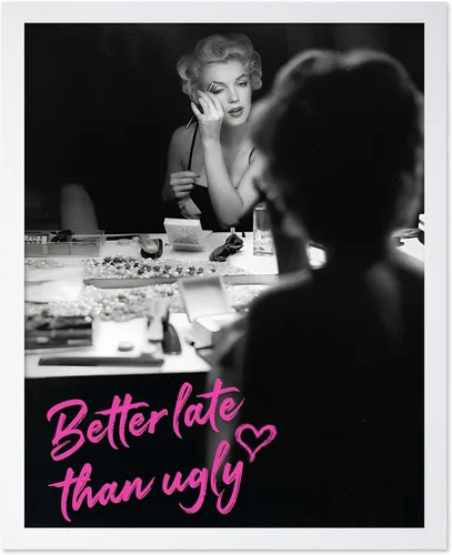 Miniatura 40 de Poster Master Mejor Tarde Que Feo - Póster de Marilyn - Arte Moderno y Pop - Regalo Moderno para Hombres, Mujeres y Fashionista - Decoración