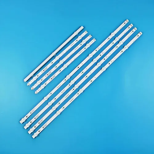 Miniatura 6 de Tiras LED (8) para TV Insignig 50" NS-50DF710NA19 NS-50DF710NA21 NS-50F301NA24 LB50091 V1_00 LC-50LB601U TPT500J1 TPT500U1-QVN03.U