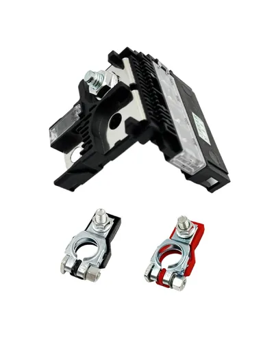Fusible de batería 24380-79913 y abrazadera de terminal de batería positiva 24340-7F000, compatible con Nissan 350Z 2003-2009 NV200 2013-2022,