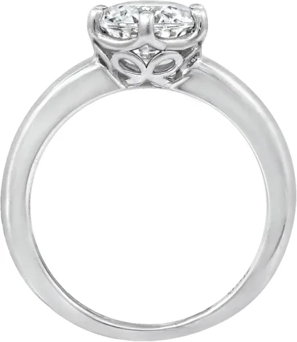 Miniatura 2 de Tienda Collection Sterling Silver Solitaire Ring set with Round Infinite Elements Cubic Zirconia