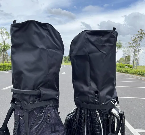Miniatura 8 de Funda para bolsa de golf/funda de lluvia duradera de nailon 1680D impermeable y antipolvo, se adapta a la mayoría de bolsas de golf de 8.5 a 9