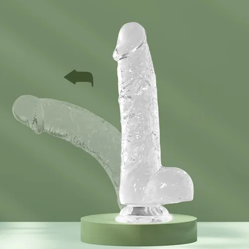 Miniatura 4 de Consolador realista pequeño de 6.7 pulgadas con copa de succión para jugar con manos libres, juguetes sexuales de adultos para mujeres