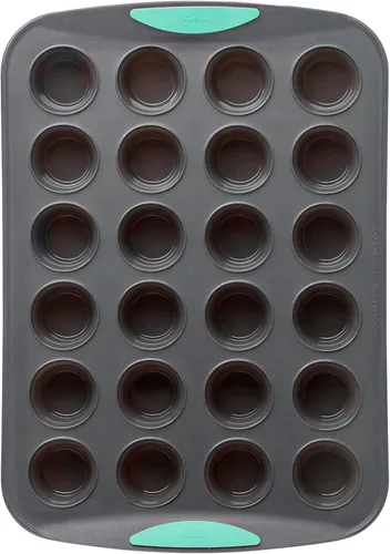 Miniatura 8 de Trudeau Structure - Molde de silicona para magdalenas, 12 tazas, silicona flexible con forro duro para mantener la forma, antiadherente, sin BPA