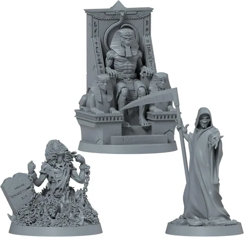 Miniatura 3 de Zombicide Iron Maiden - Paquete de personajes #1 - Miniaturas de Eddie y mejoras de juego. Juego de mesa de estrategia cooperativa, a partir de 14
