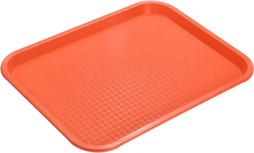 Miniatura 12 de uxcell Bandejas de plástico de comida rápida a granel de 10 x 14 pulgadas, bandejas rectangulares para servir, bandejas para cafetería, platos