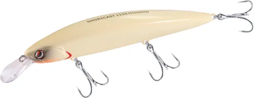LITTMA ShoreCast - Señuelo de pesca de agua salada 115 minnow hundido, cebo duro de pesca de surf de lanzamiento largo para lubina y fletán Hueso