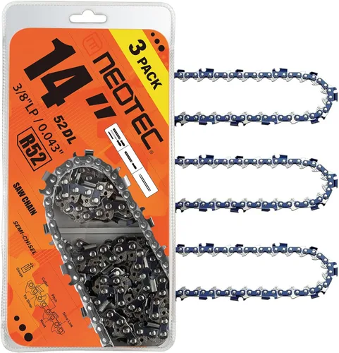 Miniatura 22 de NEOTEC DeWalt - Cadena de sierra de poste de 8 pulgadas, 3/8 pulgadas, paso LP de .043 pulgadas, calibre 34 eslabones de transmisión para DeWalt 20V
