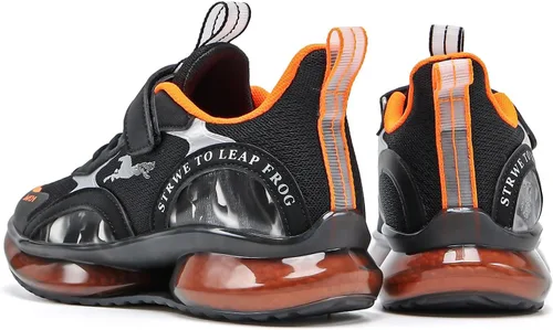 Miniatura 5 de JMFCHI FASHION - Zapatos de baloncesto para niños, tenis de alta calidad para deportes al aire libre, Zapatos antideslizantes para niños pequeños