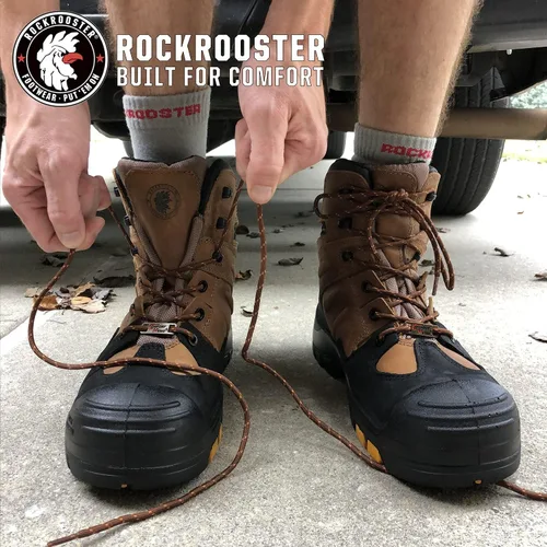Miniatura 13 de ROCKROOSTER COOLMAX - Calcetines deportivos con control de humedad, duraderos y transpirables (paquete de 9)