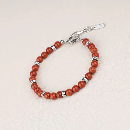 Miniatura 3 de GAVU Pulsera de cuentas de acero inoxidable para hombre