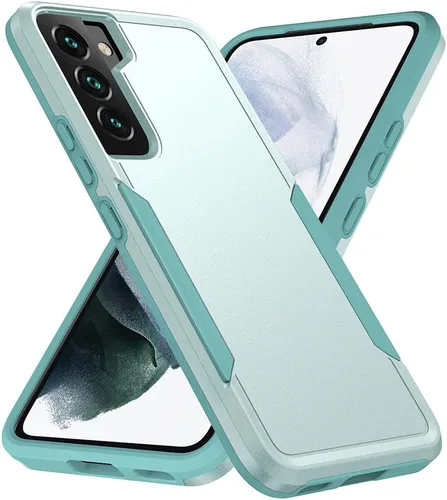 Miniatura 10 de Funda diseñada para Samsung S24 Ultra (no para S24 y S24 Plus), resistente, resistente, a prueba de golpes, soporte de carga inalámbrica, funda Azul