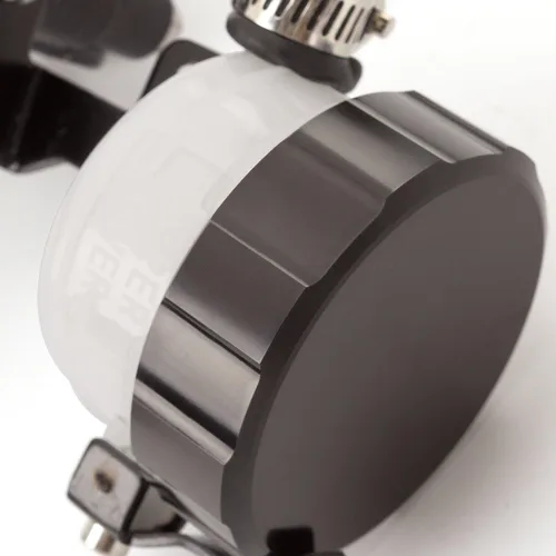 Miniatura 5 de Universal 7/8 "0.866 in motocicleta CNC cilindro maestro doble hidráulico freno embrague palancas kit depósito bomba para 125cc-500cc
