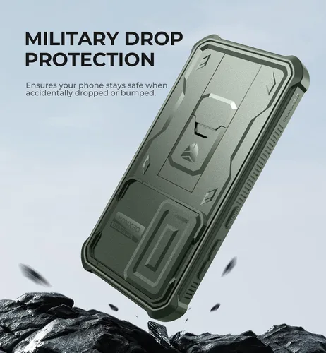 Miniatura 6 de Dexnor Funda para Samsung Galaxy S24 con Cubierta Deslizante Integrada para Cámara y Protector de Pantalla y Soporte, Funda Resistente a los Golpes