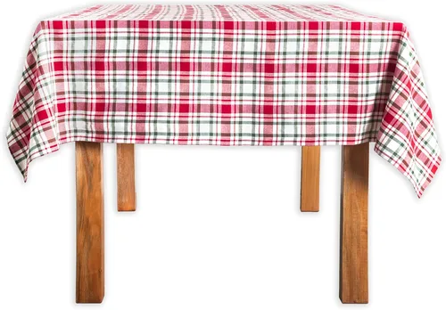 Miniatura 15 de CALICOT Mantel rectangular 100% algodón, 90 x 60 pulgadas, lavable y reutilizable, decorativo para comedor, cocina, granja, hogar, fiesta, banquetes