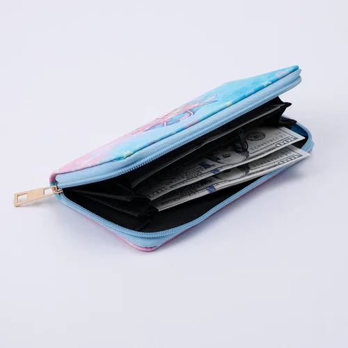 Miniatura 5 de Cartera de dibujos animados de Stitch con llavero de PVC para tarjetas, bolsa de puntada, bolsa de puntada, bolsa de puntada, bolsa de puntada