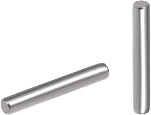 Miniatura 9 de uxcell 100 clavijas de acero inoxidable 304 de 0.059 in x 0.472 in, estantes de soporte, color plateado
