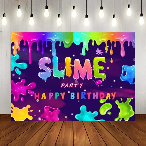 Miniatura 5 de Telón de fondo colorido para fiesta de feliz cumpleaños, decoración de fondo de graffiti, pintura de graffiti, fotografía, cabina de fotos