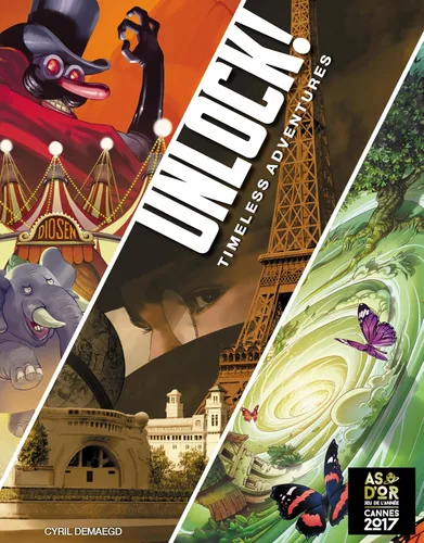 Miniatura 2 de Juego de cartas Timeless Adventures: aventura cooperativa inspirada en la sala de escape, divertido juego familiar para niños y adultos, a partir