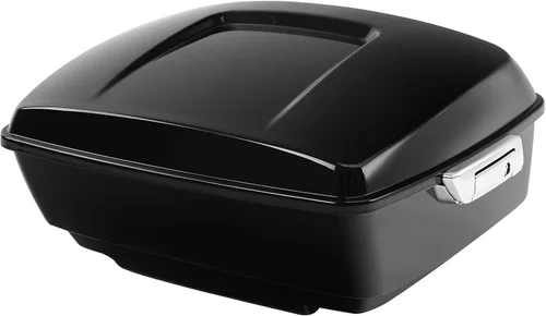 Miniatura 40 de Maletero de afeitar verde manzana/gris cañón de 5.5 pulgadas para modelos Harley Touring 2014-2023 Road King FLHR Road Glide FLTRX Street Glide FLHX