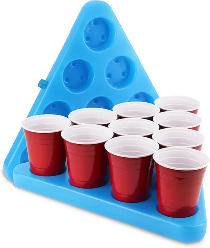 Miniatura 5 de GoPong N-Ice Rack - Juego de estante de cerveza congelable, incluye 2 estantes, 3 bolas y reglas