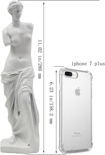 Miniatura 2 de Estatua de Venus de Milo, mitología griega romana, estatua de diosa afrodita, gran arte para decoración del hogar u oficina, 11 x 3.15 x 2.16