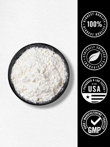 Miniatura 7 de Carlyle Monohidrato de creatina en polvo de 5000 mg 200 porciones Sin sabor 2.2 libras Suplemento de creatina micronizada Vegano, sin OMG