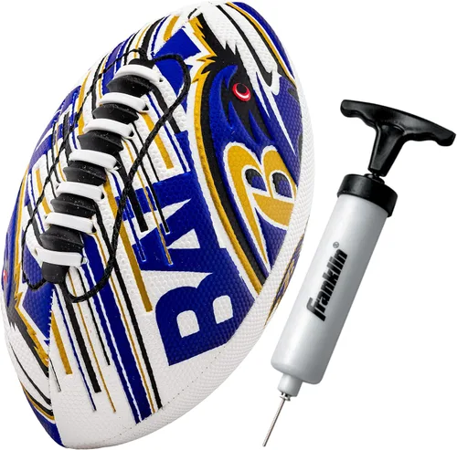 Miniatura 35 de Franklin Sports NFL Team Mini Balones de Fútbol Americano - Juvenil 8.5" Balón de Fútbol Americano con Licencia Oficial de la NFL + Conjunto
