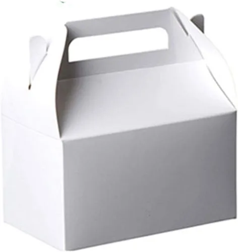 Miniatura 11 de Hammont Cajas de dulces para fiesta, paquete de 10 cajas de papel a dos aguas y cajas de regalo para golosinas y regalos, caja de golosinas