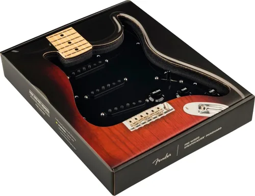 Miniatura 3 de Golpeador Strat precableado, Pure Vintage '59 con RWRP Midde, negro de 11 agujeros PG