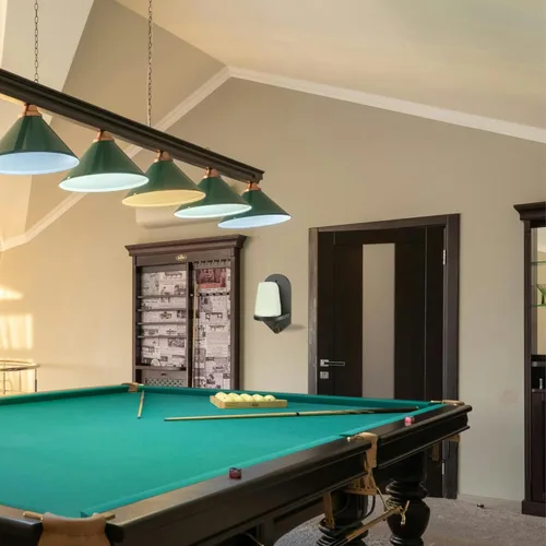 Miniatura 5 de Beer City Billiards Soporte para tiza de cono de montaje en pared (negro mate) – Diseño moderno con accesorios de montaje – Se adapta a taza