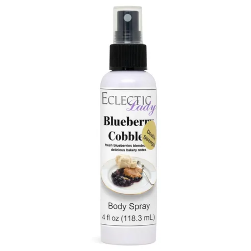 Miniatura 10 de Eclectic Lady Blueberry Cobbler - Aerosol corporal de doble fuerza, 2 onzas, espray corporal para mujeres con fragancia limpia, ligera y suave