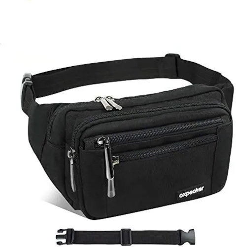 Miniatura 4 de oxpecker - Riñonera impermeable a prueba de agua para hombre y mujer, Cangurera para hombre y mujer para entrenamiento, viajes, casual, correr