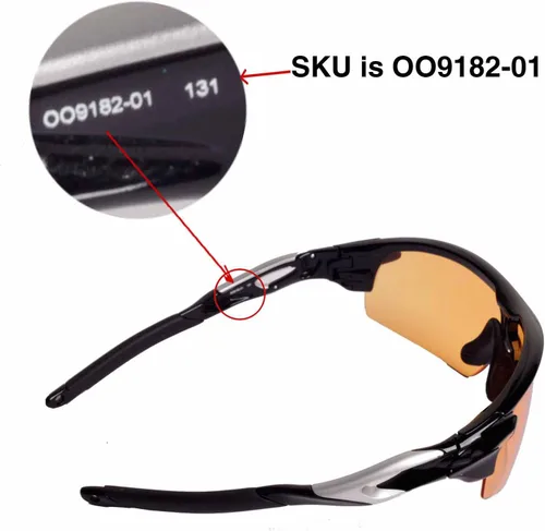 Miniatura 6 de walleva Lentes de repuesto para Oakley RadarLock Pitch balística 10opciones disponibles