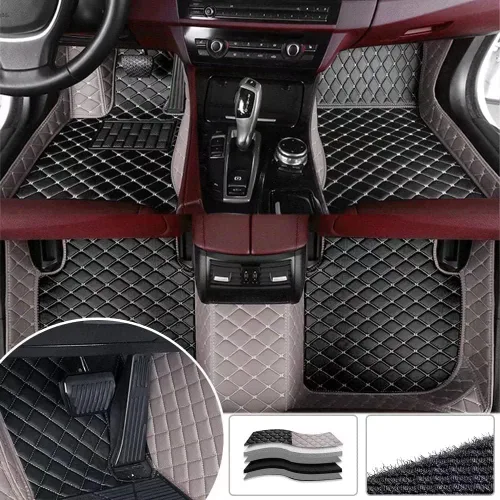 Miniatura 30 de Alfombrillas de Piso de Automóvil de Fabricación Personalizada para Honda Accord, Accord Coupe, CR-V, CR-Z, Civic, Crosstour, HR-V, Jazz 2000-2023