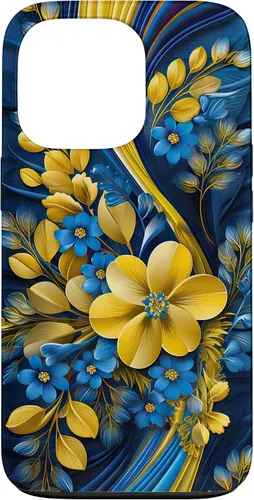 Miniatura 10 de Bandera de estilo floral de Ucrania para iPhone 11 Pro Max - Funda del orgullo ucraniano