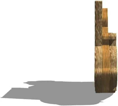 Miniatura 2 de USA Skagway - Imán para nevera, diseño de madera en 3D, para viajes, recuerdos coleccionables, decoración hecha a mano, 2