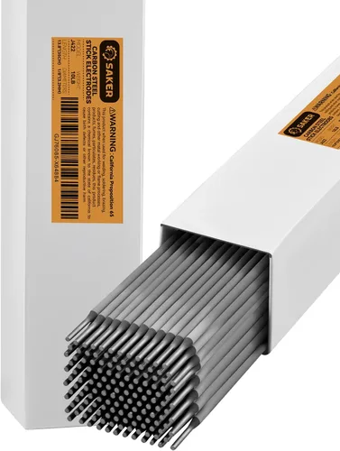 Miniatura 10 de Saker E6013 Varilla de Soldadura 3/32 Pulgadas 1 Libra Electrodos de Soldadura de Barra de Acero al Carbono