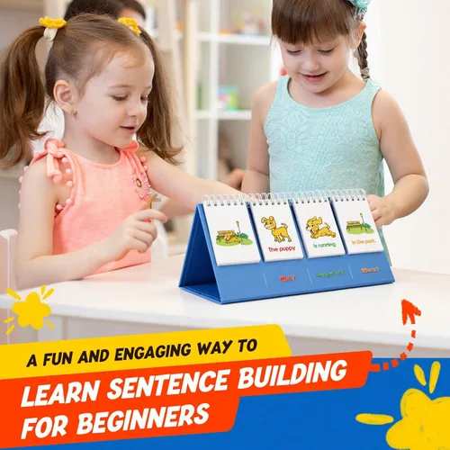Miniatura 7 de Aizweb Construcción de oraciones para niños, terapia del habla, aprender a leer para preescolar jardín de infantes 1er 2do grado imprescindible