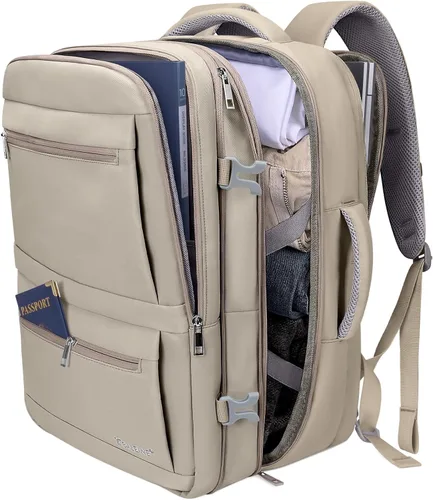 Miniatura 15 de BALEINE Mochila de Viaje para Mujeres y Hombres, Mochila Grande y Resistente de Equipaje de Mano para Laptop, Regalos para Negocios, Casual, Viajes