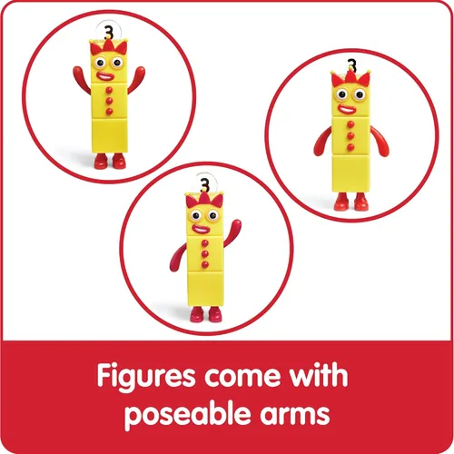 Miniatura 12 de hand2mind Numberblocks Friends Uno a Cinco, Set de Figuras de Acción, Figuras de Juguete y Sets de Juego, Pequeñas Figurillas para Niños, Bloques