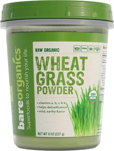 Miniatura 2 de BareOrganics Polvo de espirulina – Superalimento en polvo orgánico – Vegano, sin OMG, sin gluten – Alto en proteínas, rico en antioxidantes