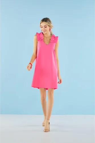 Miniatura 5 de Mud Pie Vestido sin mangas con volantes para bebé niña Cece