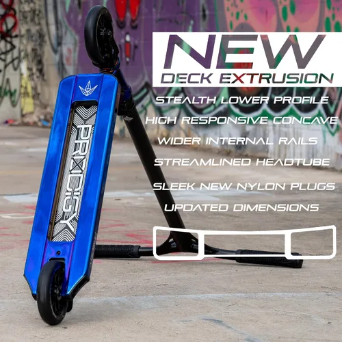 Miniatura 4 de Envy Scooters Prodigy X Pro Scooter - Patinetes de calidad y alto rendimiento construidos con piezas de nivel profesional - Patinete de acrobacias