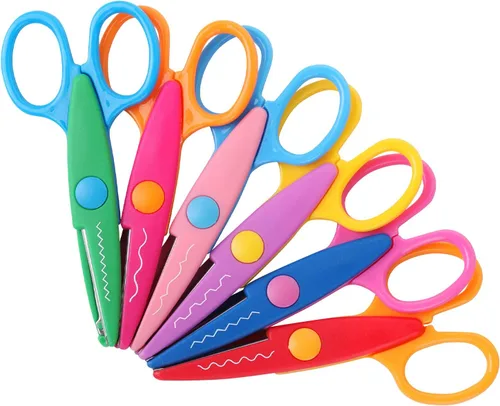 Miniatura 10 de Mr. Pen Tijeras para manualidades, borde decorativo, paquete de 6, zigzag, álbum de recortes, elegante, patrón, diseño