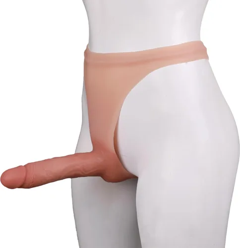 Miniatura 5 de SUAISKR Consolador de tanga de silicona, juguetes sexuales masculinos para hombres homosexuales, masturbación con polla, accesorios sexuales