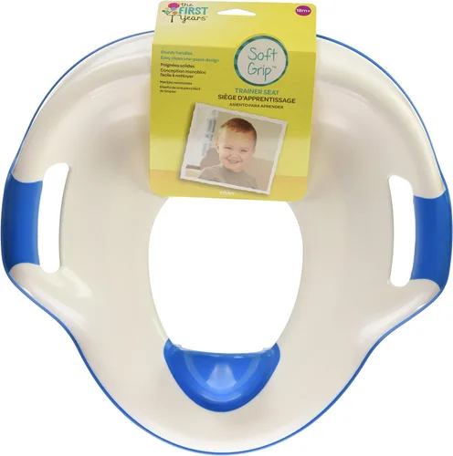 Miniatura 3 de Asiento entrenador con asas suaves The First Years, Paquete de 1, Azul