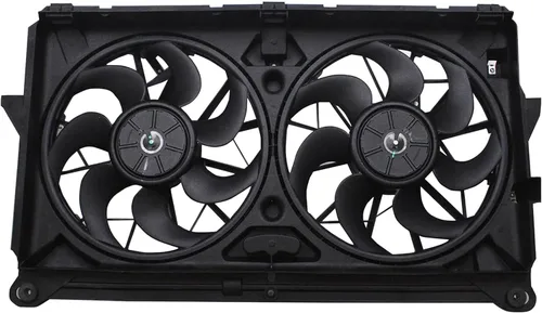 Miniatura 17 de PartsFlow Conjunto de ventilador de enfriamiento del radiador para BMW E46 325i 328i 330i 17117561757