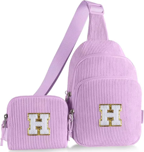 Miniatura 55 de Riñonera cruzada para niñas, Beige, Small
